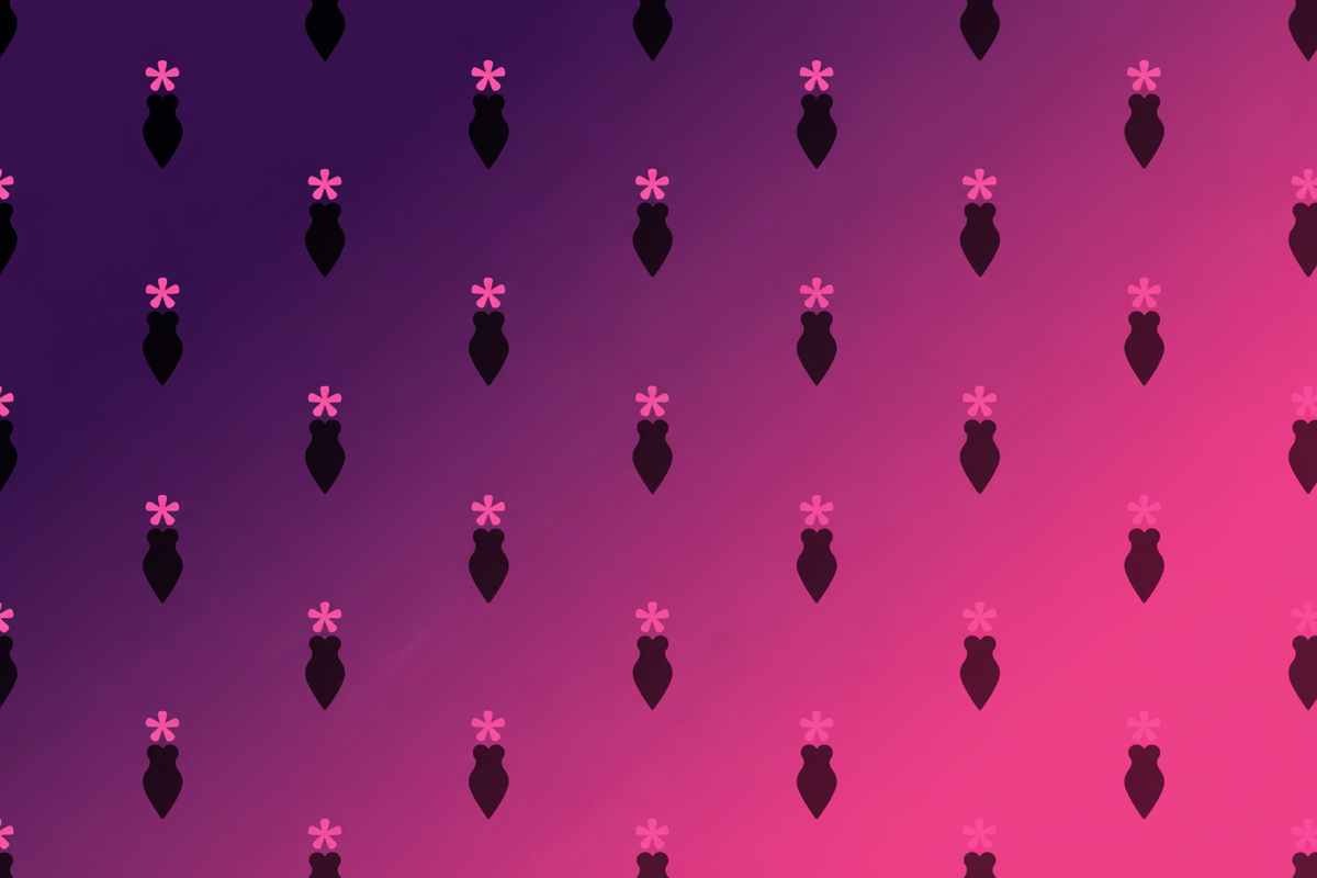 Purple Pink Gradient Pattern Banner